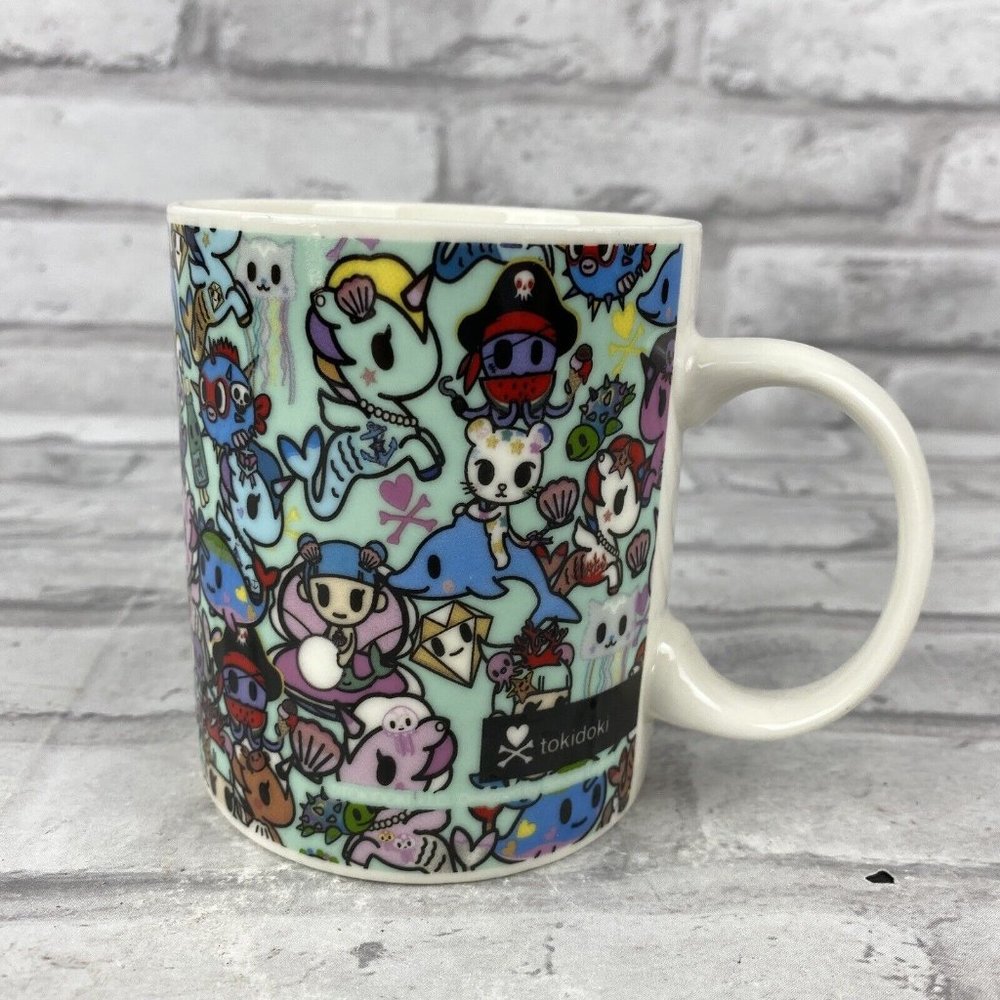 Tokidoki Mermicorno Ceramic Mug Official Product Unicorn Mermaid